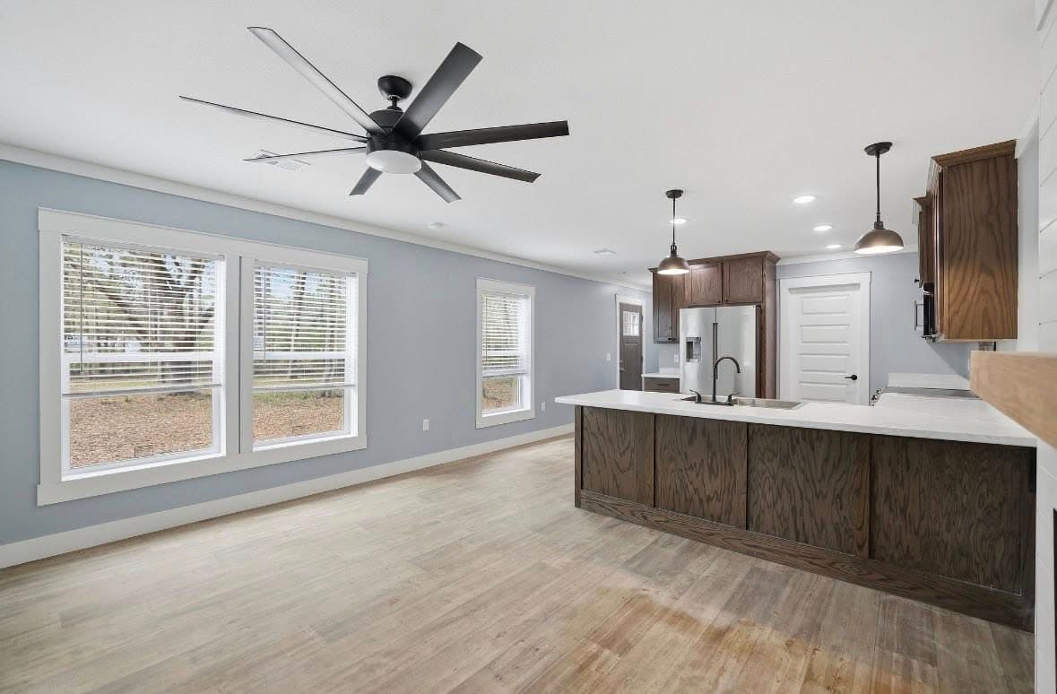 The simon interior home features