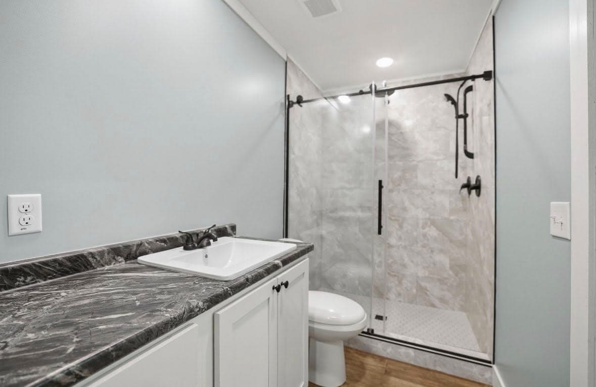 The simon bathroom home features