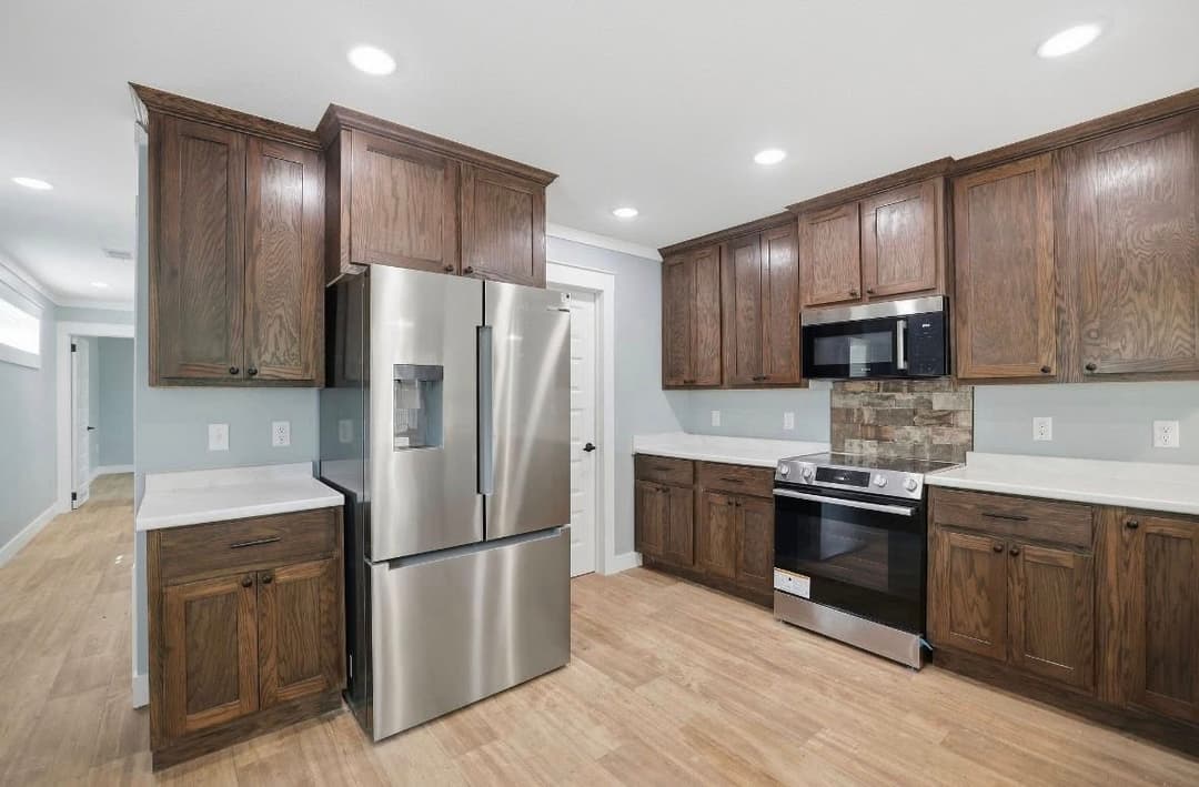 The simon kitchen home features