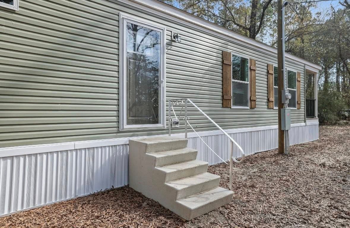 The simon exterior home features